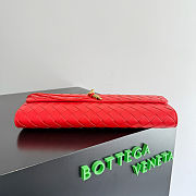 Fortok Bottega Veneta Andiamo Hot Red 31*13*3cm - 6