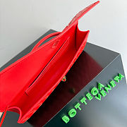 Fortok Bottega Veneta Andiamo Hot Red 31*13*3cm - 2