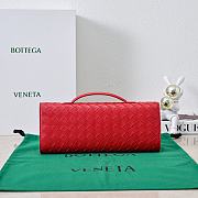 Fortok Bottega Veneta Andiamo Red 31*13*3cm - 2