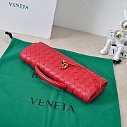 Fortok Bottega Veneta Andiamo Red 31*13*3cm - 3