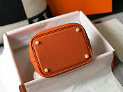 Fortok Hermès Picotin Lock bag Orange 18Cm - 3