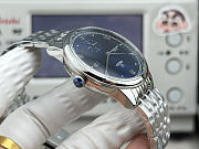 Fortok OMEGA De Ville Prestige Steel On Steel Watch Dark Blue 41mm  - 3