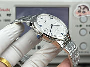 Fortok OMEGA De Ville Prestige Steel On Steel Watch White 41mm  - 6