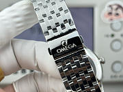 Fortok OMEGA De Ville Prestige Steel On Steel Watch White 41mm  - 4