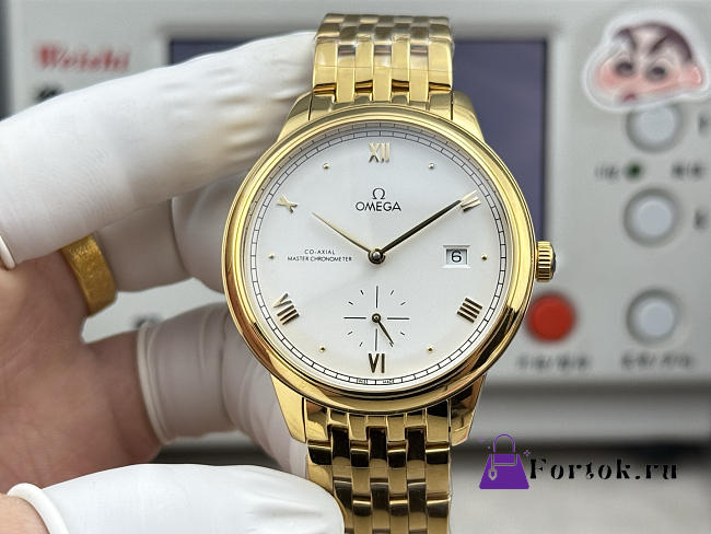 Fortok OMEGA De Ville Prestige Yellow Gold On Yellow Gold Watch 41mm  - 1