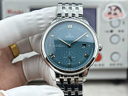 Fortok OMEGA De Ville Prestige Steel On Steel Watch Pine Green 41mm - 1