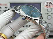 Fortok OMEGA De Ville Prestige Steel On Steel Watch Pine Green 41mm - 4