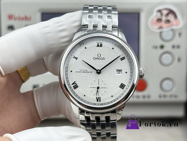 Fortok OMEGA De Ville Prestige Steel On Steel Watch Silvery 41mm - 1