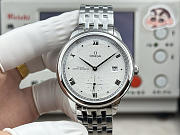 Fortok OMEGA De Ville Prestige Steel On Steel Watch Silvery 41mm - 1