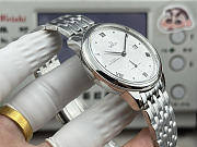 Fortok OMEGA De Ville Prestige Steel On Steel Watch Silvery 41mm - 5