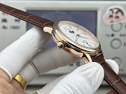 Fortok Rolex Cellini Moonphase Arabic Numeral Dial Watch Brown/Rose Gold 40mm - 5