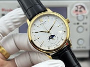 Fortok Rolex Cellini Moonphase Diamond Marker Dial Watch Black/Gold 40mm - 3