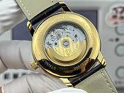 Fortok Rolex Cellini Moonphase Diamond Marker Dial Watch Black/Gold 40mm - 2