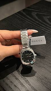 Fortok Gucci GG2570 quartz watch Stainless Steel Black Dial 28mm - 4