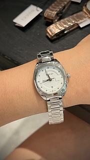 Fortok Gucci GG2570 quartz watch Stainless Steel White Dial 28mm - 4