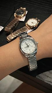 Fortok Gucci GG2570 quartz watch Stainless Steel White Dial 28mm - 5