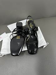 Fortok Valentino Garavani VLogo Locker Glossy Leather Black Heels 6.5cm - 3