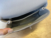 Fortok Chanel Small Coco Handle bag Light Blue 23cm - 3