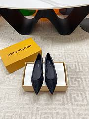 Fortok Louis Vuitton Gala flat ballerina Mesh Black - 1