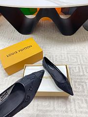 Fortok Louis Vuitton Gala flat ballerina Mesh Black - 6