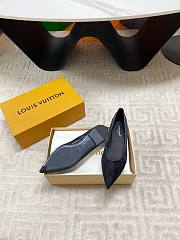 Fortok Louis Vuitton Gala flat ballerina Mesh Black - 4