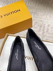 Fortok Louis Vuitton Gala flat ballerina Mesh Black - 3