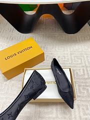 Fortok Louis Vuitton Gala flat ballerina Mesh Black - 2