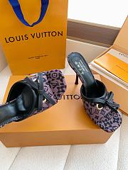 Fortok Louis Vuitton x Takashi Murakami 6AM Heels Brown and Black 10.5cm - 4