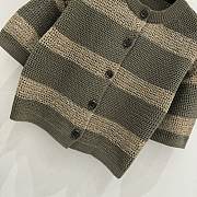 Fortok Brunello Cucinelli  dazzling stripes cropped Cardigan Knitwear 01 - 6