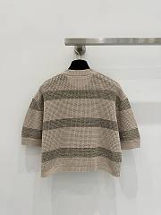 Fortok Brunello Cucinelli  dazzling stripes cropped Cardigan Knitwear 02 - 3