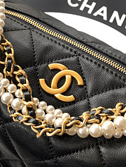 Fortok Chanel Hobo Mini bag Black 13-23.5-7.5cm - 2