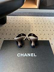Fortok Chanel CC logo slides Brown 4.5cm - 3