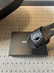 Fortok Chanel CC logo slides Flat Black - 3