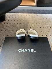 Fortok Chanel CC logo slides Flat White - 6