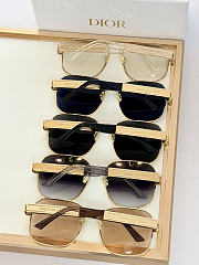 Fortok Dior Signature Oversize Sunglasses Multicolor - 2