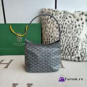 Fortok Goyard Boheme Hobo bag Grey Goyardine Canvas 26cm x 11cm x 22cm - 6