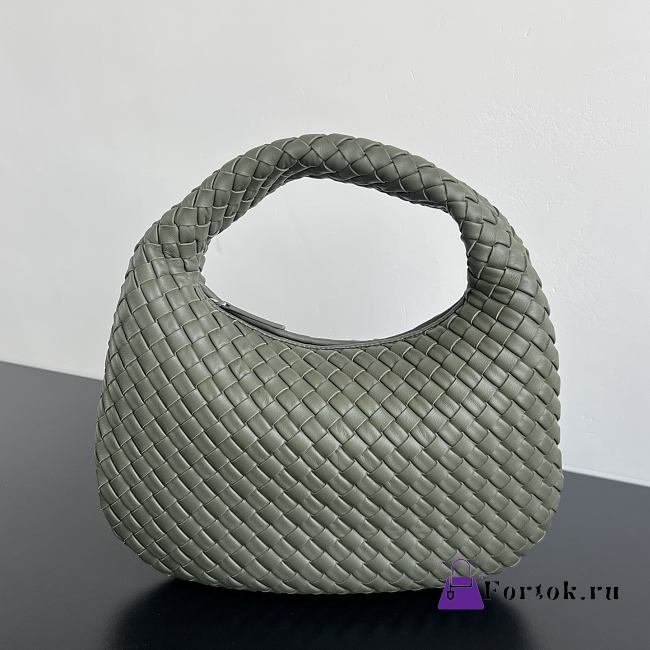 Fortok Bottega Veneta Women's Small Veneta Pickle Green 35x21x5cm - 1