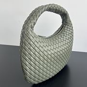 Fortok Bottega Veneta Women's Small Veneta Pickle Green 35x21x5cm - 3