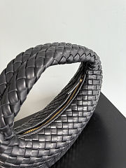 Fortok Bottega Veneta Women's Small Veneta Black 35x21x5cm - 6