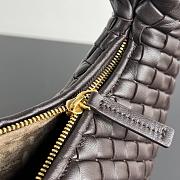 Fortok Bottega Veneta Women's Small Veneta Dark Chocolate Brown 35x21x5cm - 3