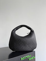 Fortok Bottega Veneta Women's Large Veneta Black 44*28*5cm - 1
