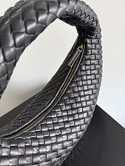 Fortok Bottega Veneta Women's Large Veneta Black 44*28*5cm - 6