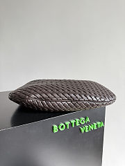Fortok Bottega Veneta Women's Large Veneta Dark Chocolate Brown 44*28*5cm - 2