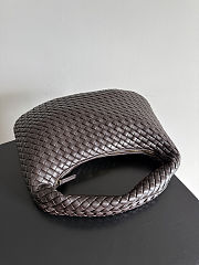 Fortok Bottega Veneta Women's Large Veneta Dark Chocolate Brown 44*28*5cm - 4