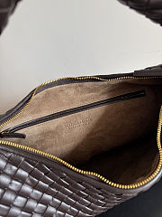 Fortok Bottega Veneta Women's Large Veneta Dark Chocolate Brown 44*28*5cm - 6