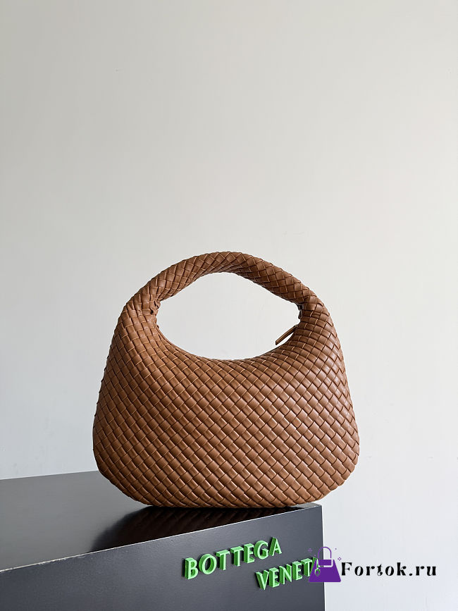 Fortok Bottega Veneta Women's Large Veneta Brown 44*28*5cm - 1
