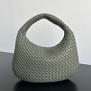 Fortok Bottega Veneta Women's Large Veneta Pickle Green 44*28*5cm - 1
