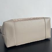 Fortok Bottega Veneta Andiamo Voyager Suede Soft Taupe Beige 43*39*20cm - 2