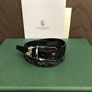 Fortok Goyard Goyardine coated canvas Bracelet Black - 1