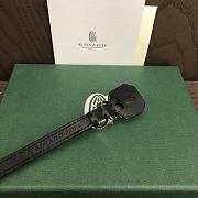 Fortok Goyard Goyardine coated canvas Bracelet Black - 2
